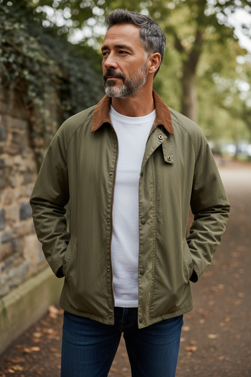 BARBOUR TRACKER SHOWERPROOF JACKET – Morans Menswear BARBOUR TRACKER SHOWERPROOF JACKET – Morans Menswear