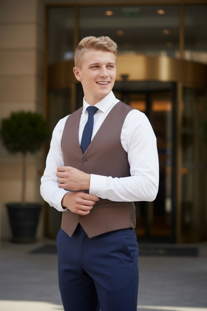 CRUZ JADEN SALMON WAISTCOAT