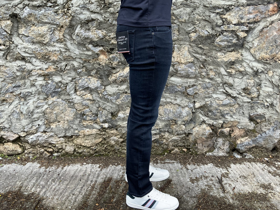 Image for TOMMY DENTON BLUE BLACK DENIMS | Tommy Hilfiger | Morans Menswear