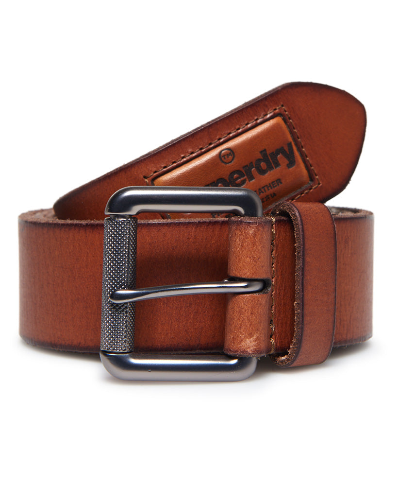 Image for SUPERDRY TAN LEATHER BELT | Superdry | Morans Menswear