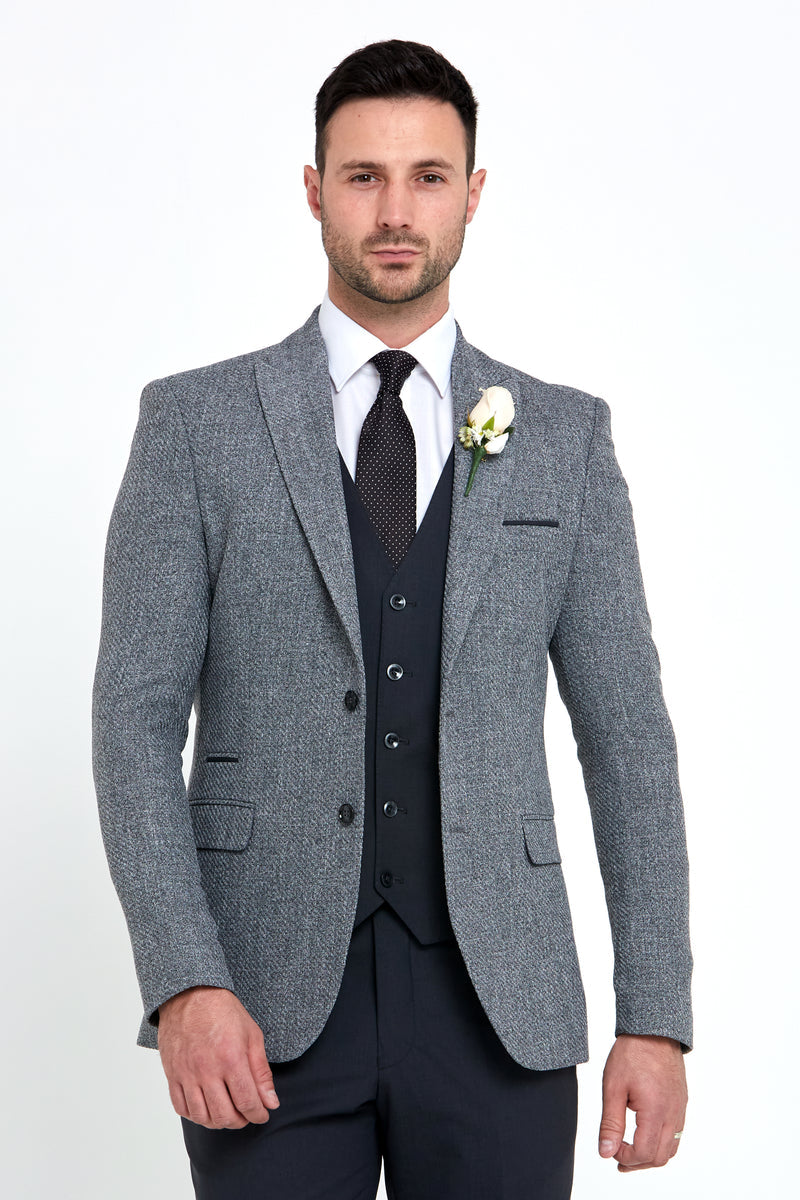 Image for BENETTI SIMON BLAZER CHARCOAL | Benetti | Morans Menswear