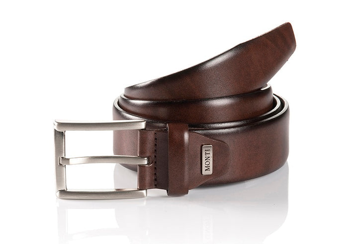 Image for MONTI BROWN LEATHER BELT | Monti | Morans Menswear