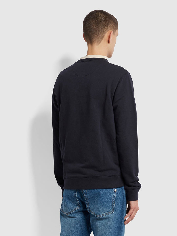 Image for FARAH TIM NAVY SWEAT | Farah | Morans Menswear