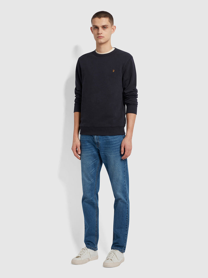 Image for FARAH TIM NAVY SWEAT | Farah | Morans Menswear