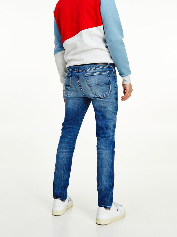 Image for TOMMY SIMON SKINNY MID BLUE DM | Tommy JEANS | Morans Menswear