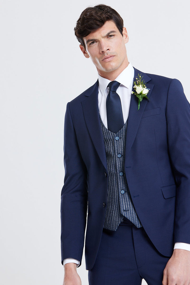 Image for BENETTI BARRETT NAVY WAISTCOAT | Benetti | Morans Menswear
