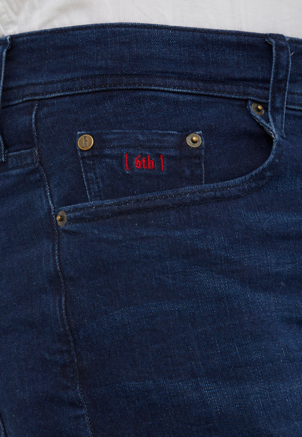 Image for 6TH SENSE BRAXTEN MIDWASH DENM |  | Morans Menswear