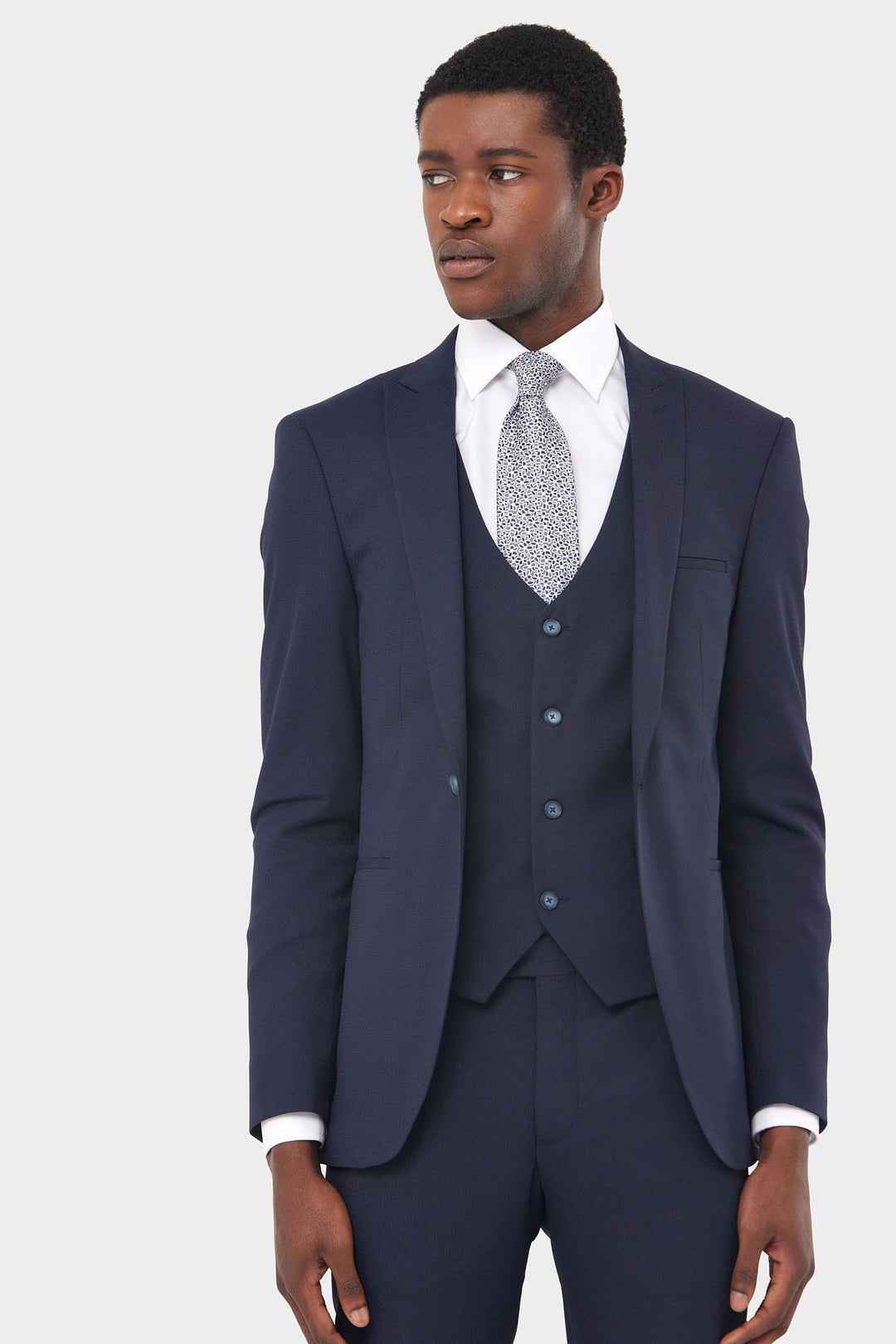 Image for TRAVIS ANTIOINE NAVY JACKET | Travis | Morans Menswear