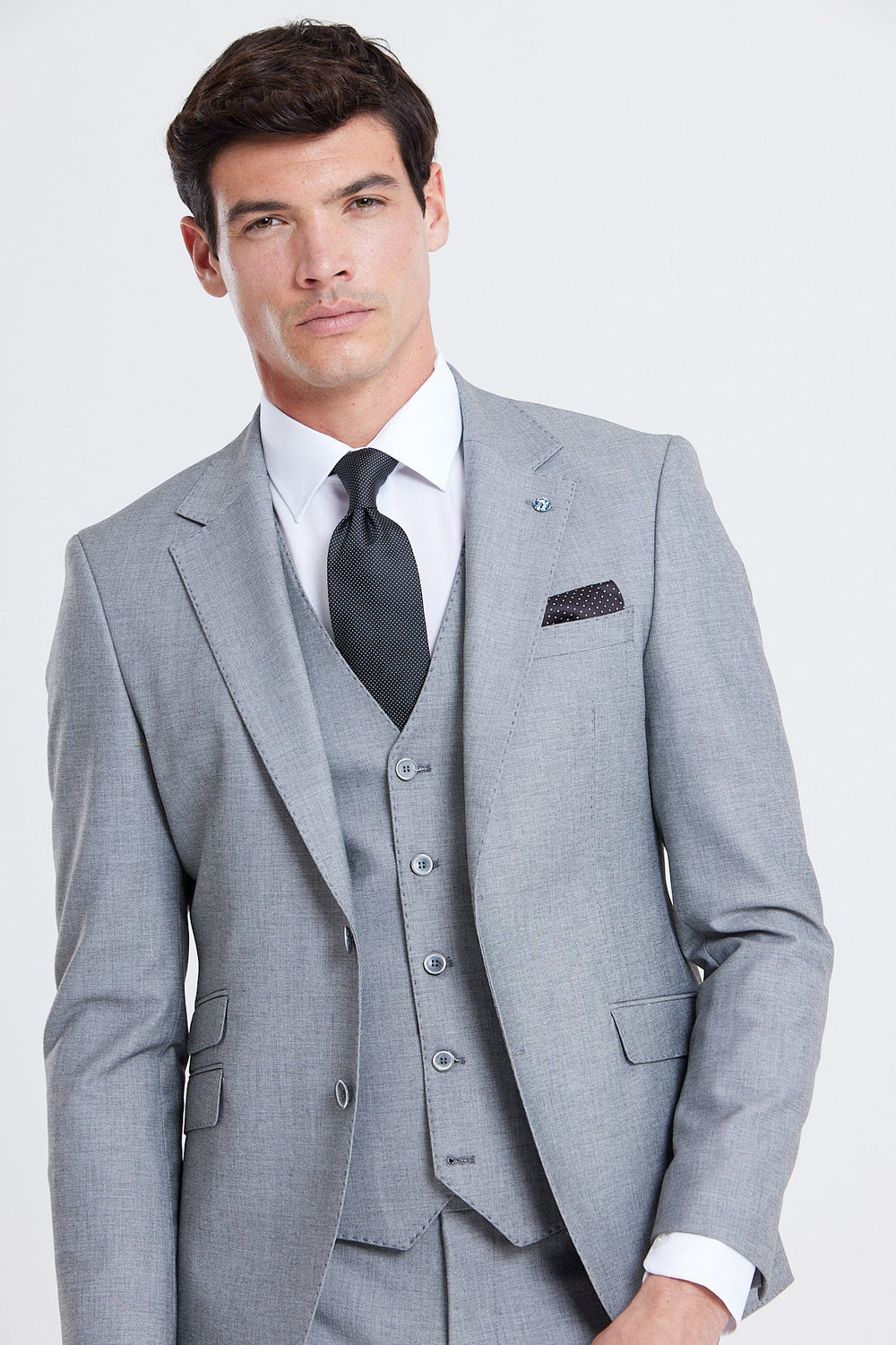 Image for BENETTI STANLEY SILVER TROUSER | Benetti | Morans Menswear