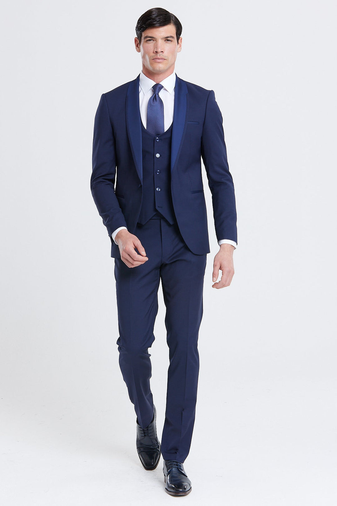 Image for BENETTI SHAWL NAVY JACKET | Benetti | Morans Menswear