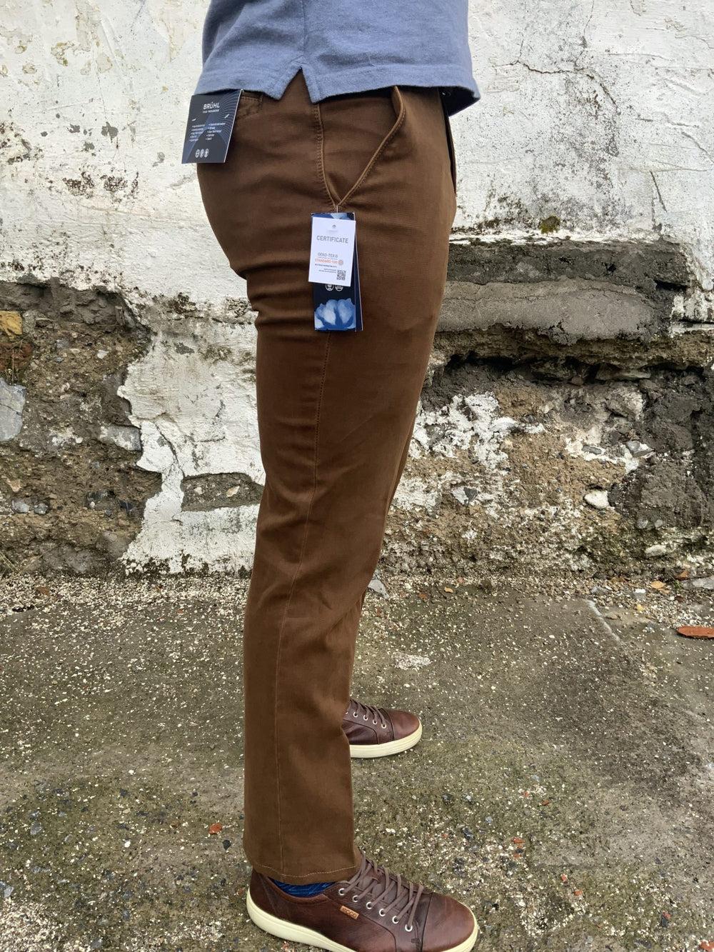 Image for BRUHL VENICE PUTTY CHINOS | Bruhl Chinos | Morans Menswear