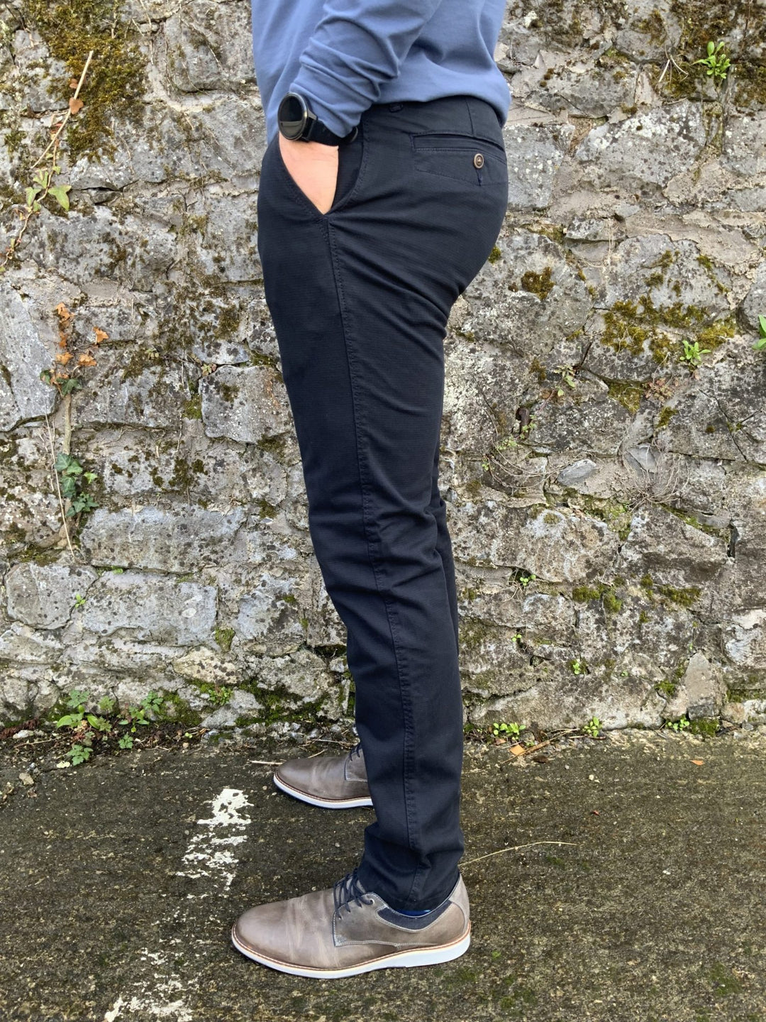 Image for 6TH SENSE KANSAS NAVY CHINO | 6th Sense | Morans Menswear