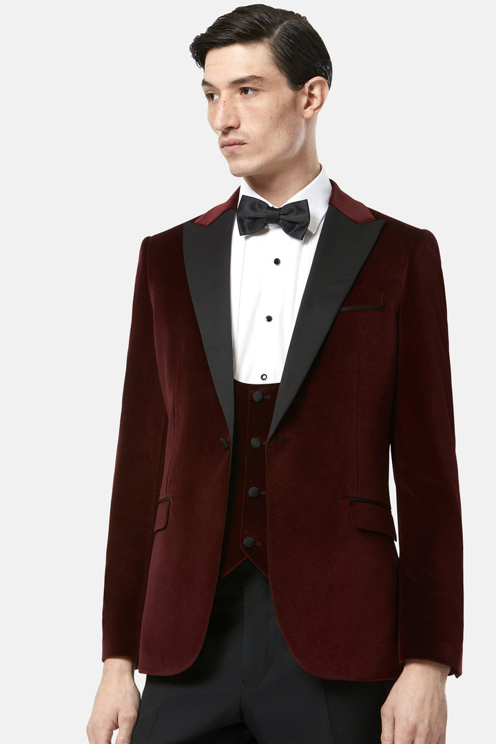 Image for BENETTI JASPER BURGUNDY BLAZER | Benetti | Morans Menswear