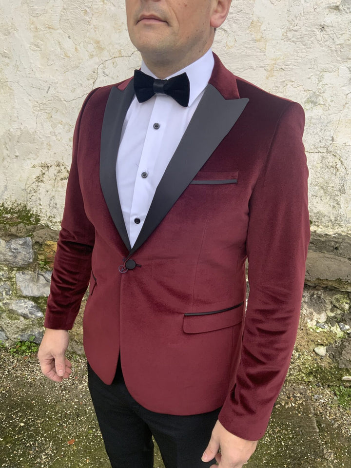 Image for BENETTI JASPER BURGUNDY BLAZER | Benetti | Morans Menswear