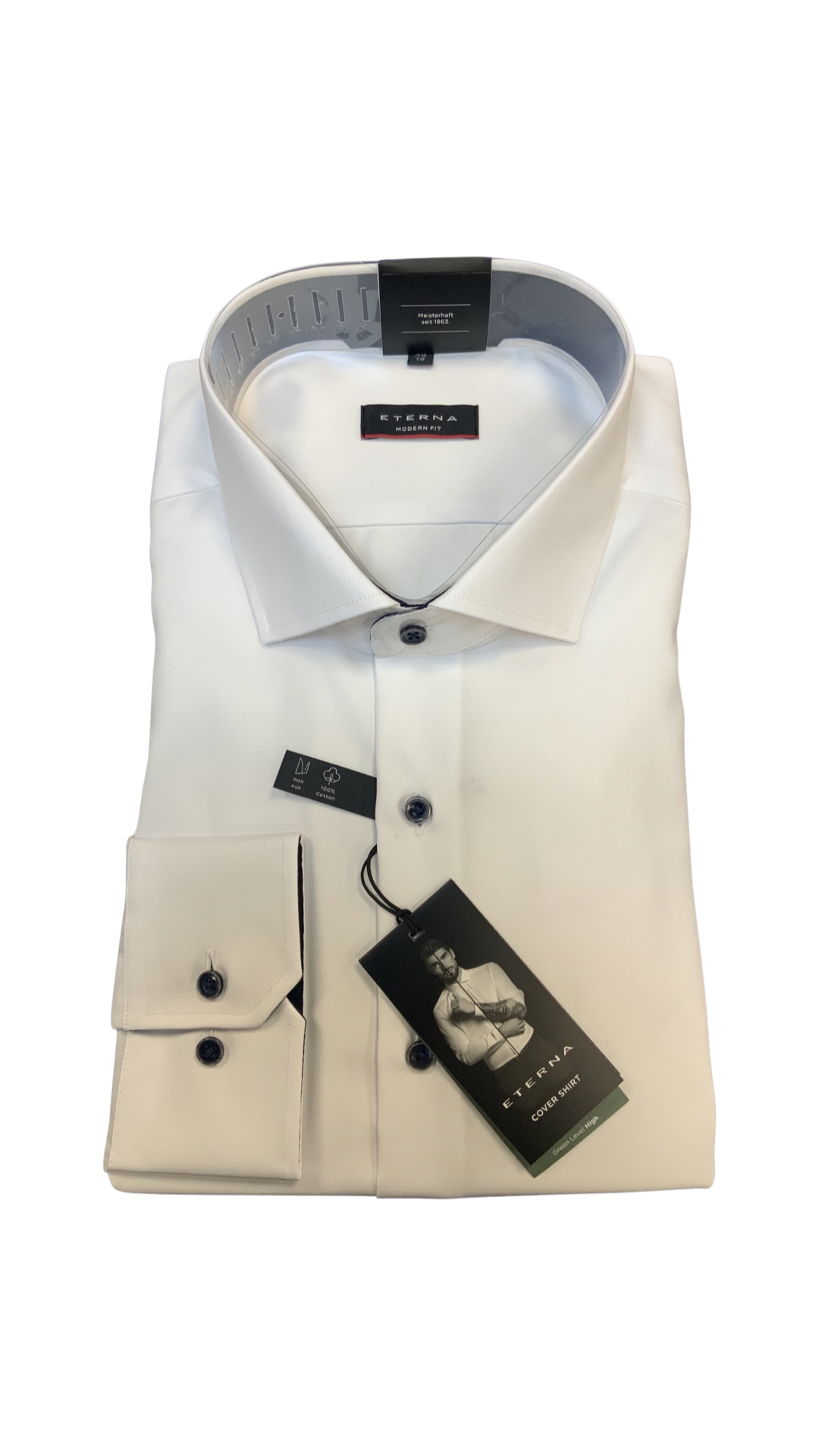 Image for ETERNA NON IRON SHIRT | Eterna | Morans Menswear