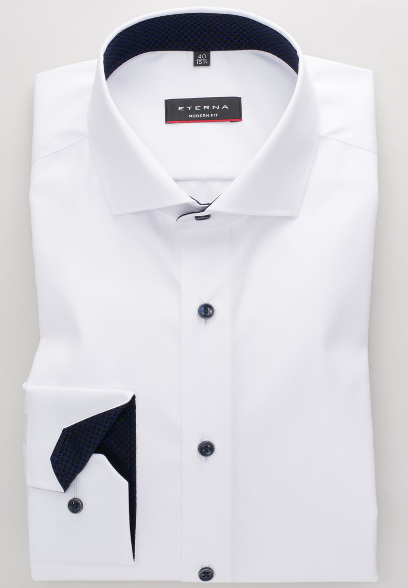 Image for ETERNA WHITE SHIRT |  | Morans Menswear