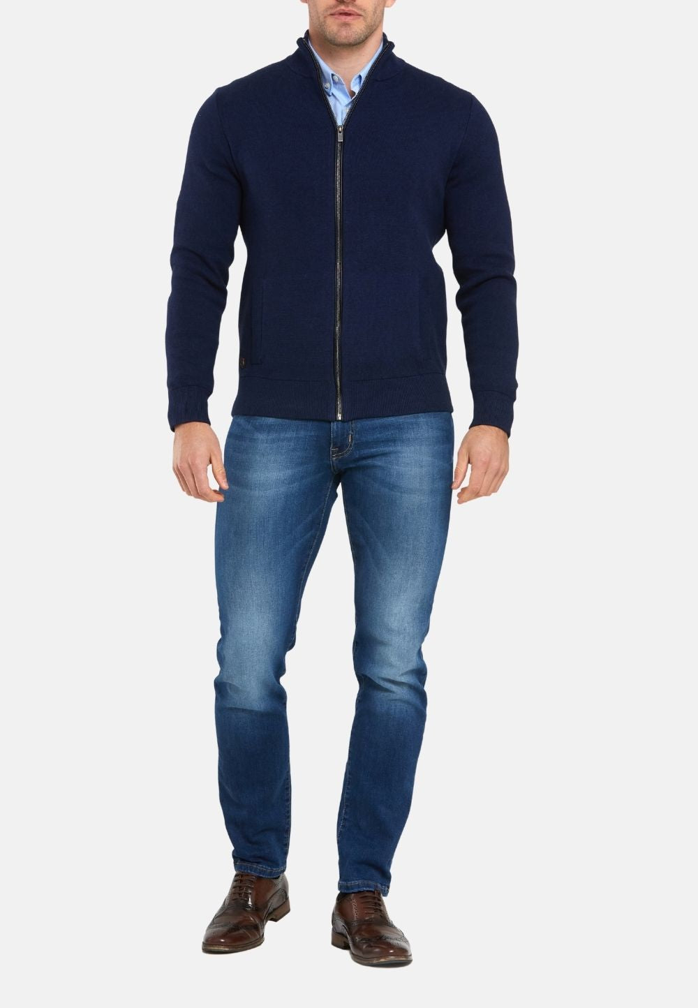 Image for 6TH SENSE NEVADA MIDWASH DENIM | 6th Sense | Morans Menswear