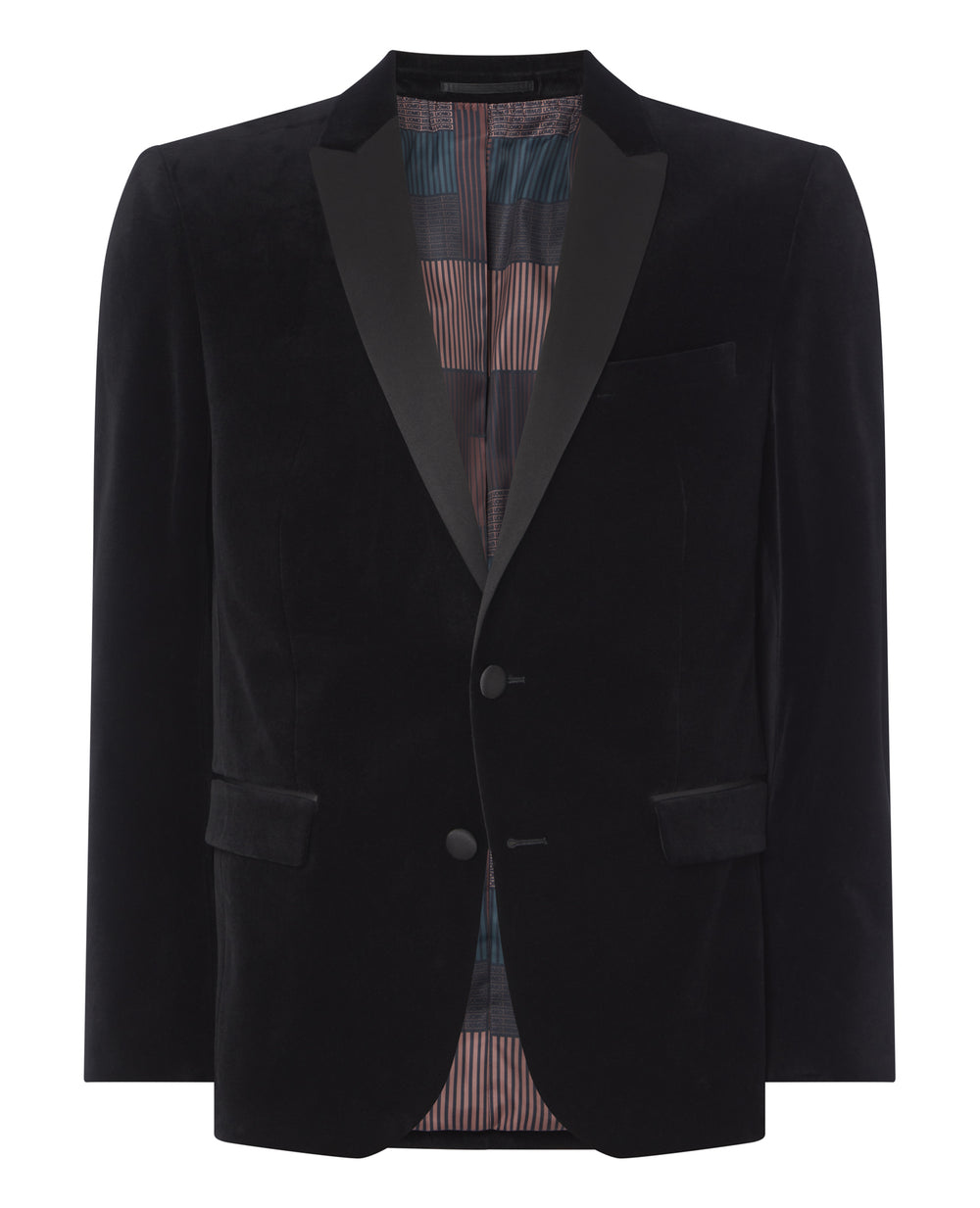 Image for REMUS MNTI BLACK VELVET BLAZER | Remus Uomo | Morans Menswear