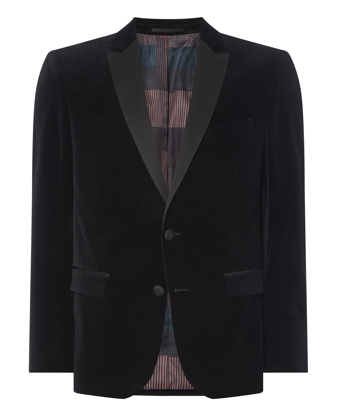 Image for REMUS MNTI BLACK VELVET BLAZER | Remus Uomo | Morans Menswear