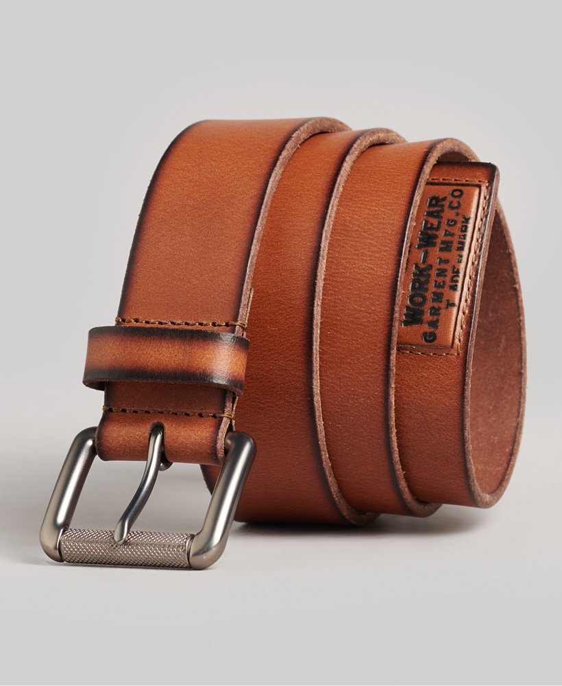 Image for SUPERDRY BADGEMAN TAN BELT | Superdry | Morans Menswear