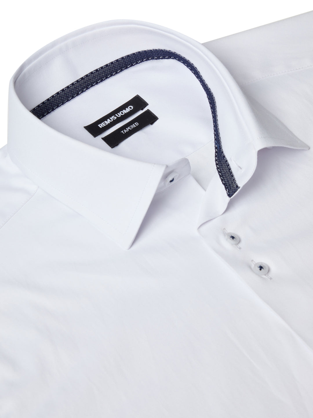 Image for REMUS SHORT SLEEVE SHIRT WHITE | Remus Uomo | Morans Menswear