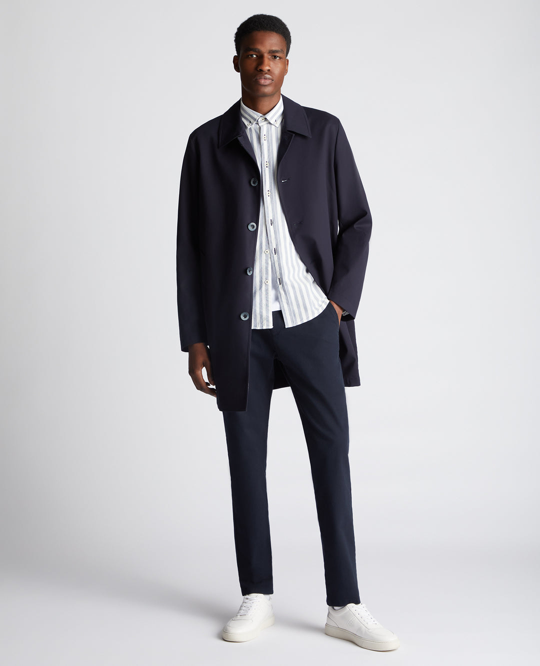 Image for REMUS  MYLO OVERCOAT | Remus Uomo | Morans Menswear