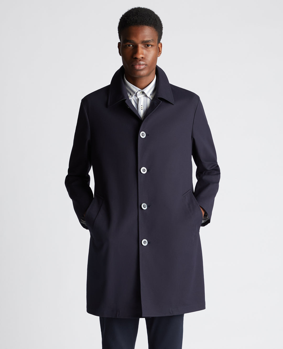 Image for REMUS  MYLO OVERCOAT | Remus Uomo | Morans Menswear