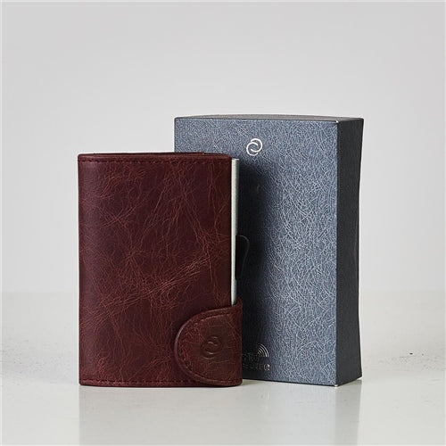 Image for C-SECURE BORDEAUX LEATHER WALLET | C-Secure Wallets | Morans Menswear