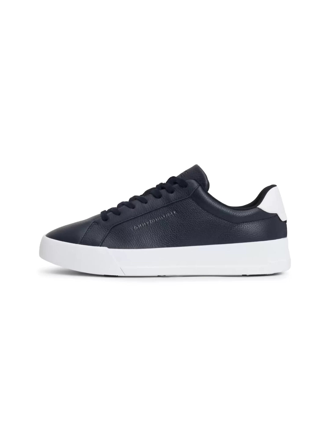 Image for TOMMY HILFIGER COURT BETTER LEATHER TRAINERS | Tommy Hilfiger FOOTWEAR | Morans Menswear