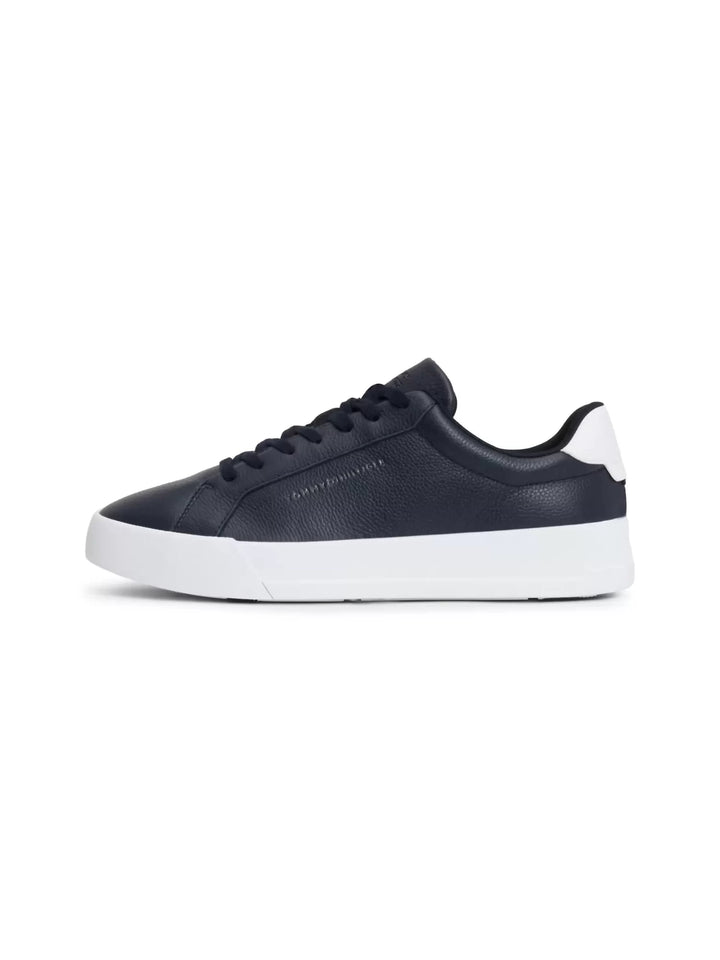 Image for TOMMY HILFIGER COURT BETTER LEATHER TRAINERS | Tommy Hilfiger FOOTWEAR | Morans Menswear