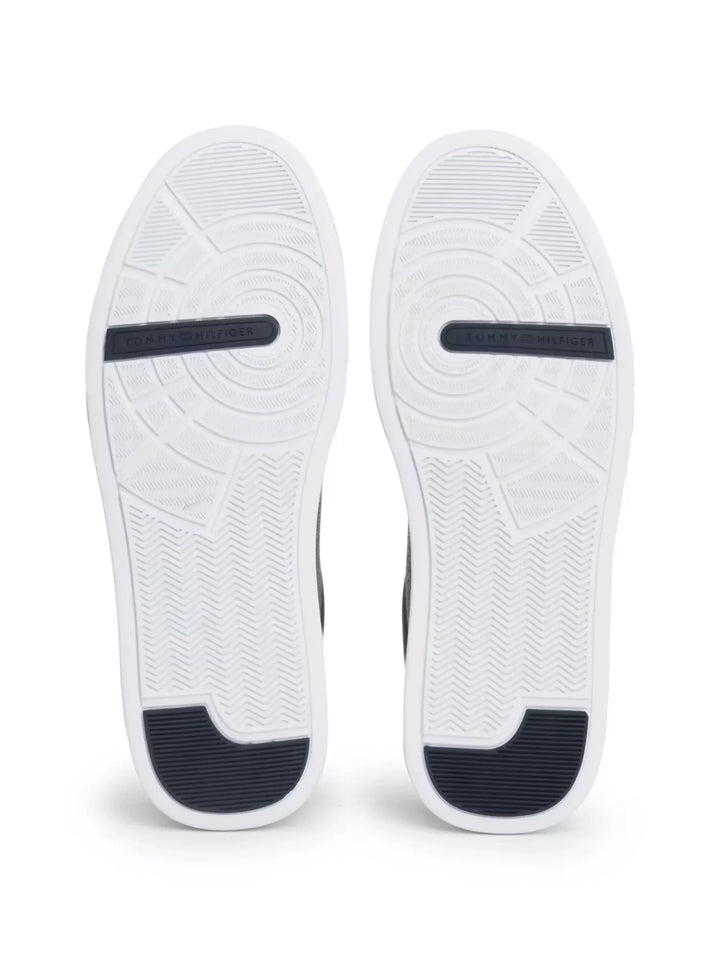 Image for TOMMY HILFIGER COURT BETTER LEATHER TRAINERS | Tommy Hilfiger FOOTWEAR | Morans Menswear