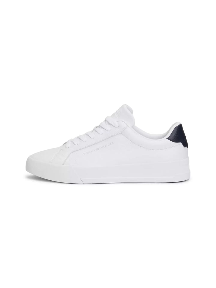 Image for TOMMY HILFIGER COURT BETTER LEATHER TRAINERS | Tommy Hilfiger FOOTWEAR | Morans Menswear