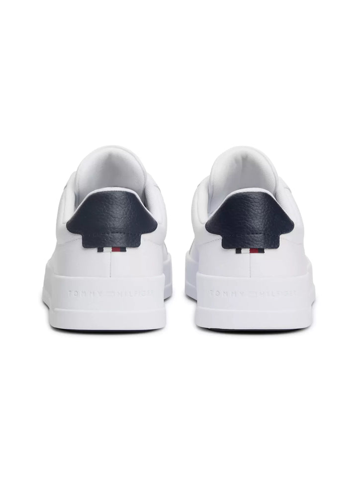 Image for TOMMY HILFIGER COURT BETTER LEATHER TRAINERS | Tommy Hilfiger FOOTWEAR | Morans Menswear