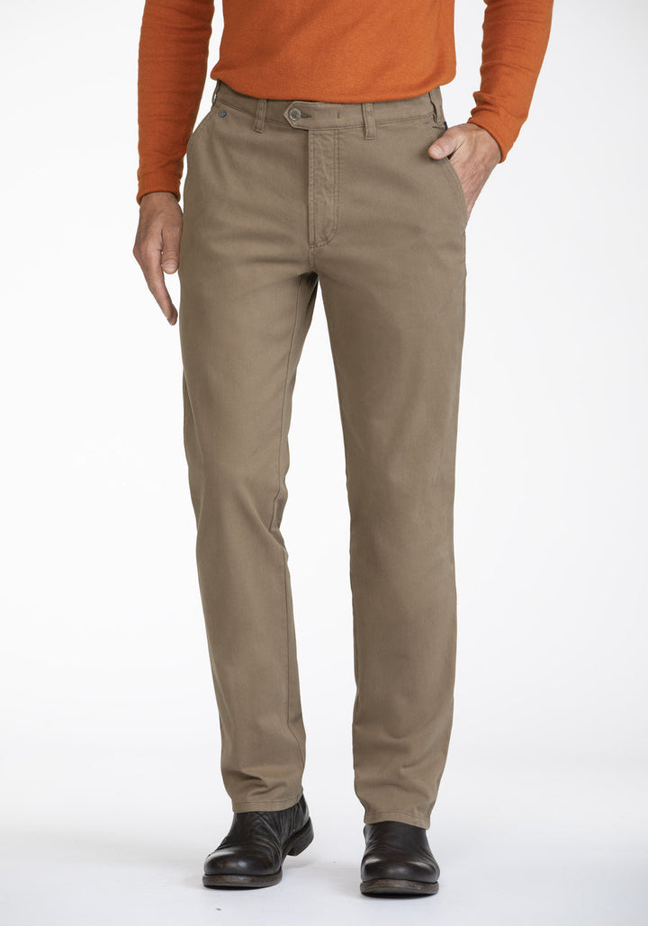 Image for BRUHL BEIGE STRAIGHT LEG CHINOS | Bruhl Chinos | Morans Menswear
