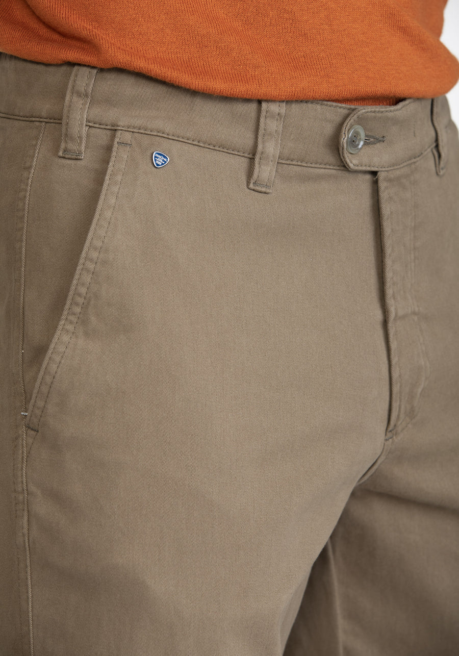Image for BRUHL BEIGE STRAIGHT LEG CHINOS | Bruhl Chinos | Morans Menswear
