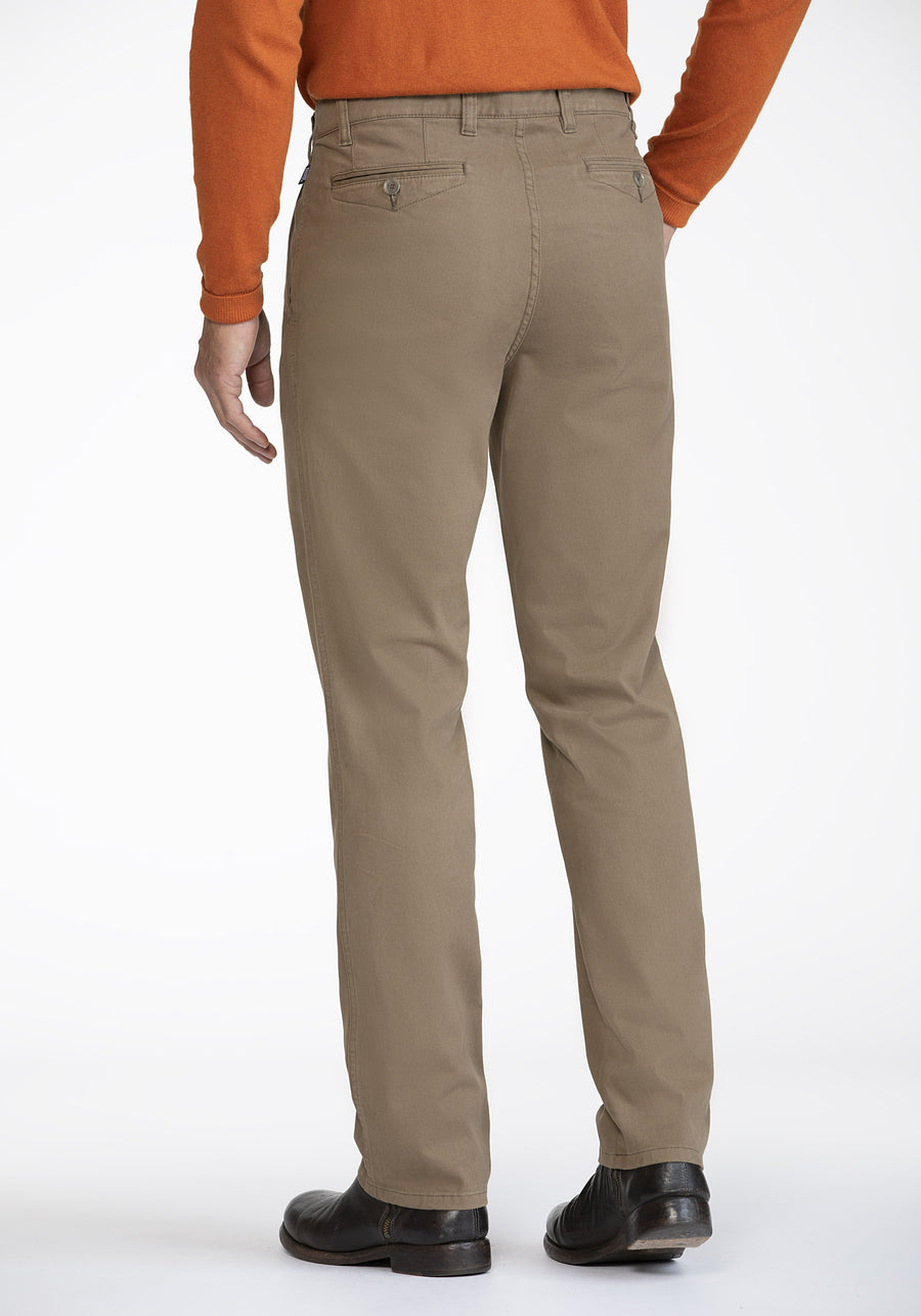 Image for BRUHL BEIGE STRAIGHT LEG CHINOS | Bruhl Chinos | Morans Menswear