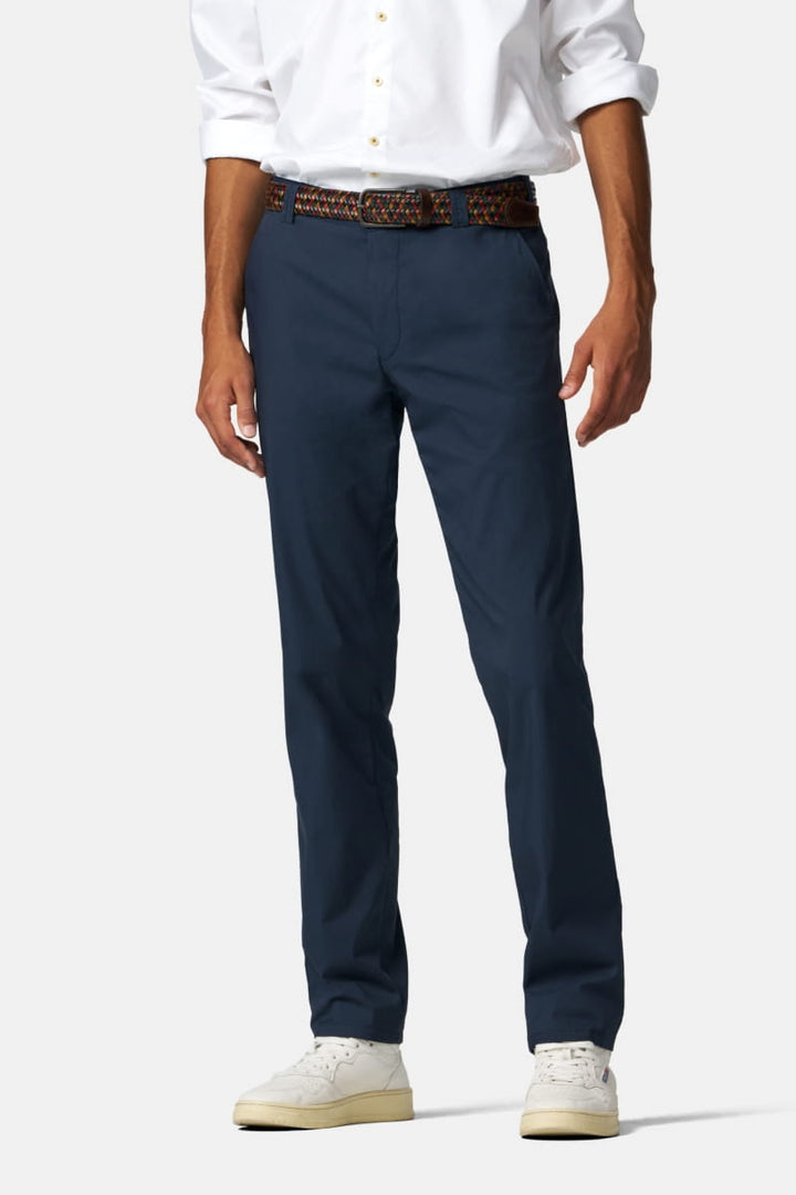 Image for MEYER OSLO COTTON NAVY CHINOS | Meyer Chinos | Morans Menswear