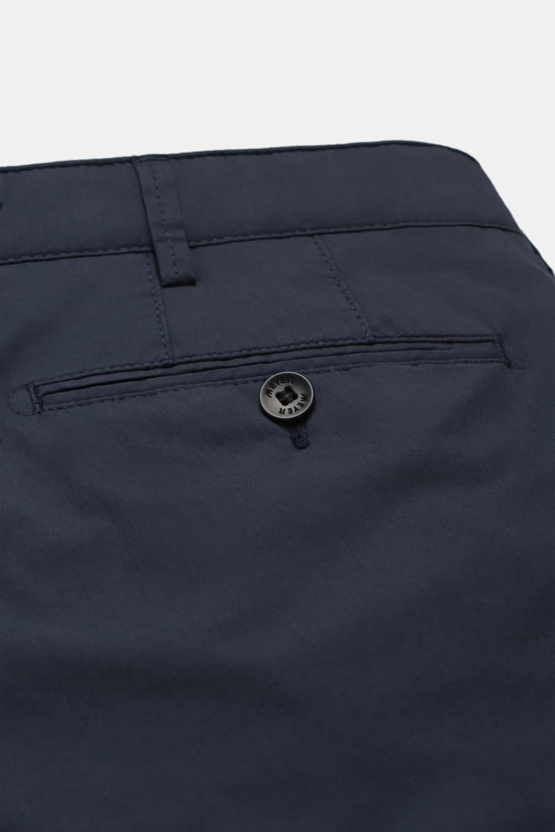 Image for MEYER OSLO COTTON NAVY CHINOS | Meyer Chinos | Morans Menswear