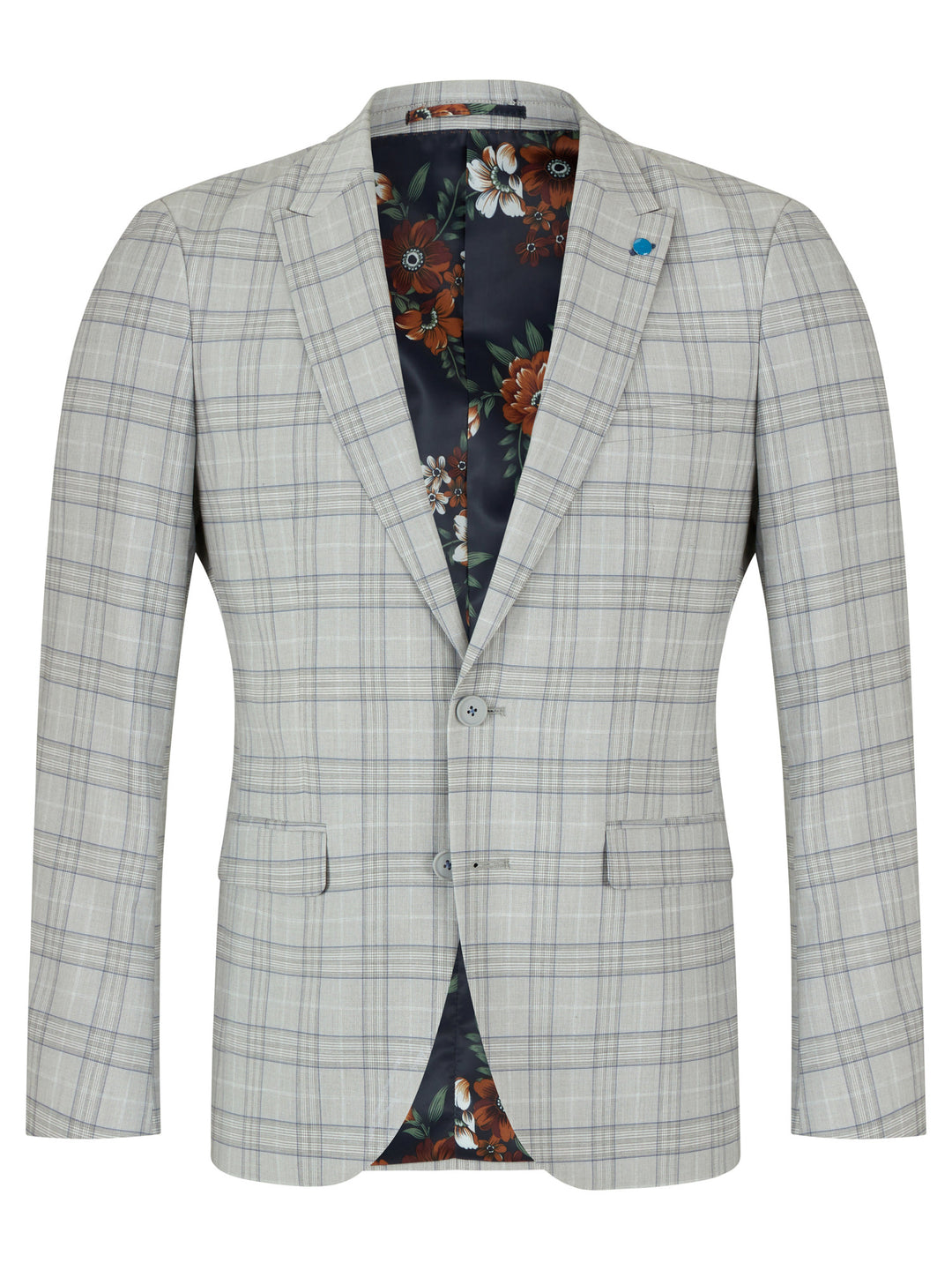 Image for SPIN CRUZ GREY CHECK JACKET | Spin | Morans Menswear
