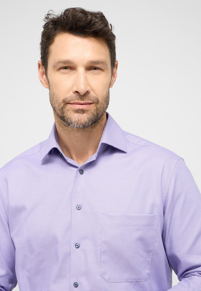 Image for ETERNA   NON IRON LICAC CHECK SHIRT | Eterna | Morans Menswear
