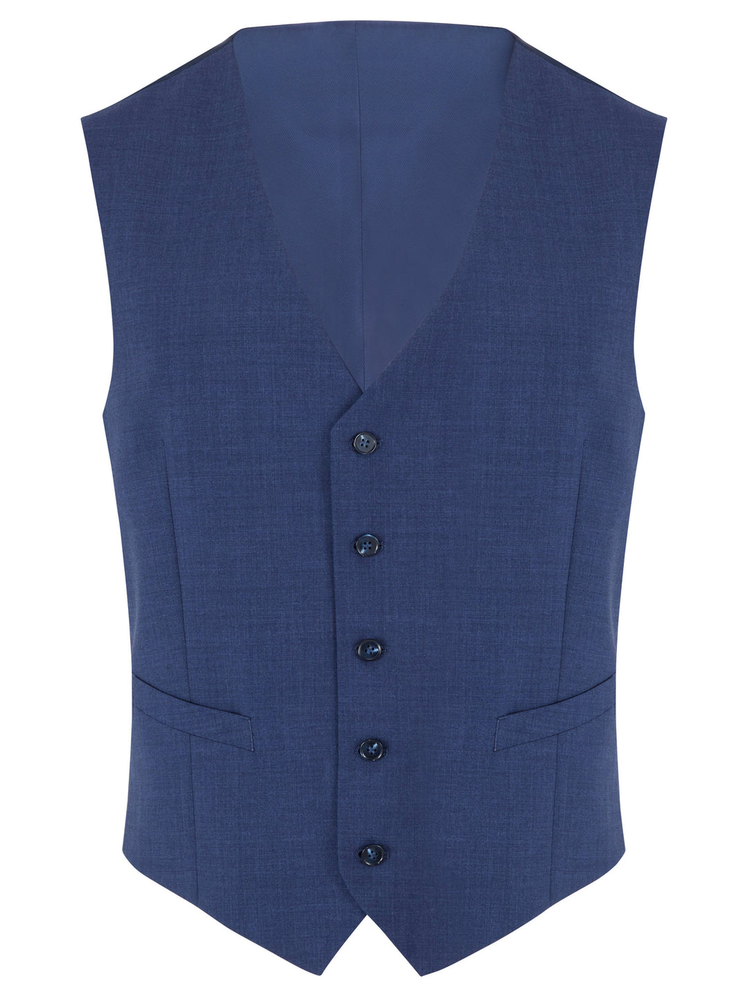 Image for DG DAMON BLUE WAISTCOAT MIX AND MATCH | DG | Morans Menswear