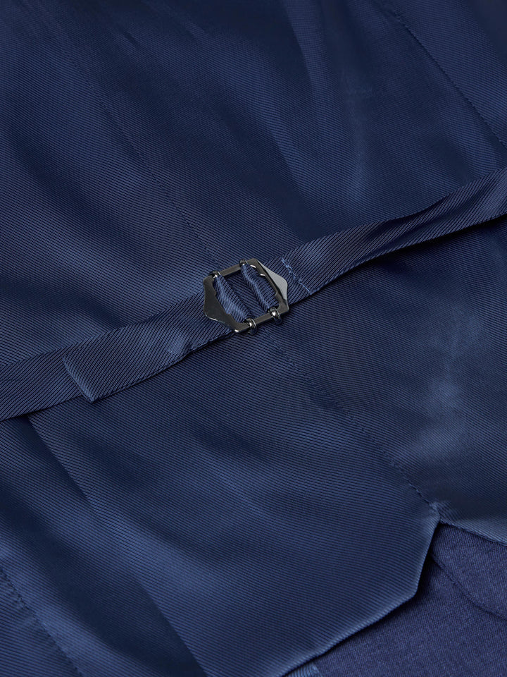 Image for DG DAMON BLUE WAISTCOAT MIX AND MATCH | DG | Morans Menswear