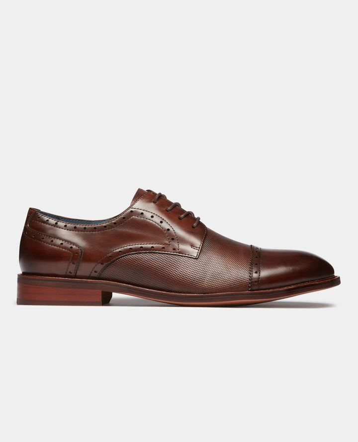 Image for REMUS MASSI BROWN LEATHER SHOE | Remus Uomo | Morans Menswear