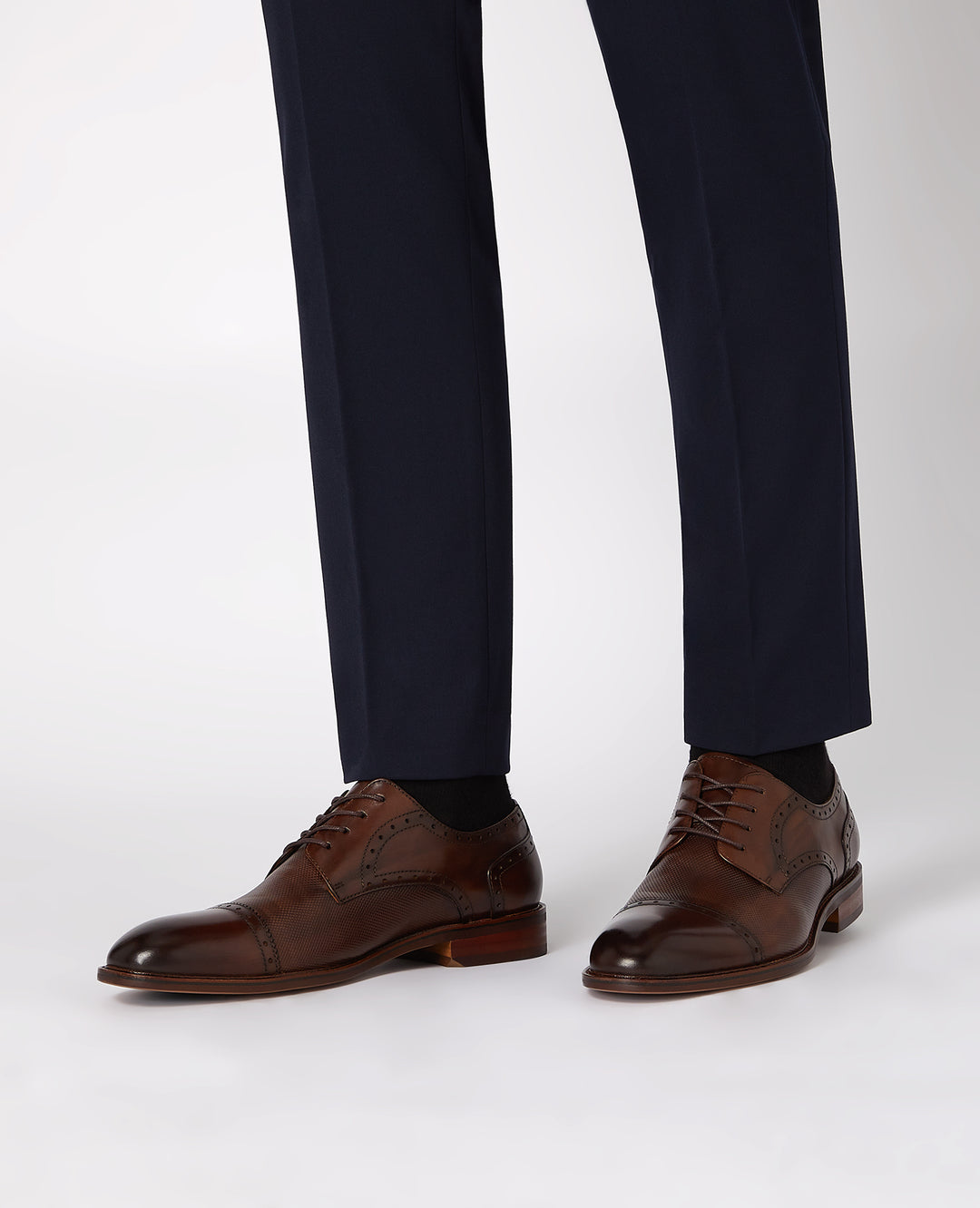 Image for REMUS MASSI BROWN LEATHER SHOE | Remus Uomo | Morans Menswear
