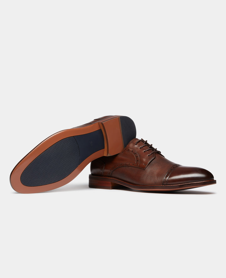 Image for REMUS MASSI BROWN LEATHER SHOE | Remus Uomo | Morans Menswear