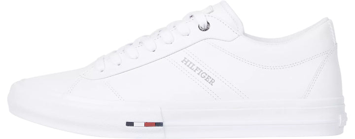 Image for TOMMY HILFIGER VULC STREET LOW  LEATHER TRAINER | Tommy Hilfiger FOOTWEAR | Morans Menswear