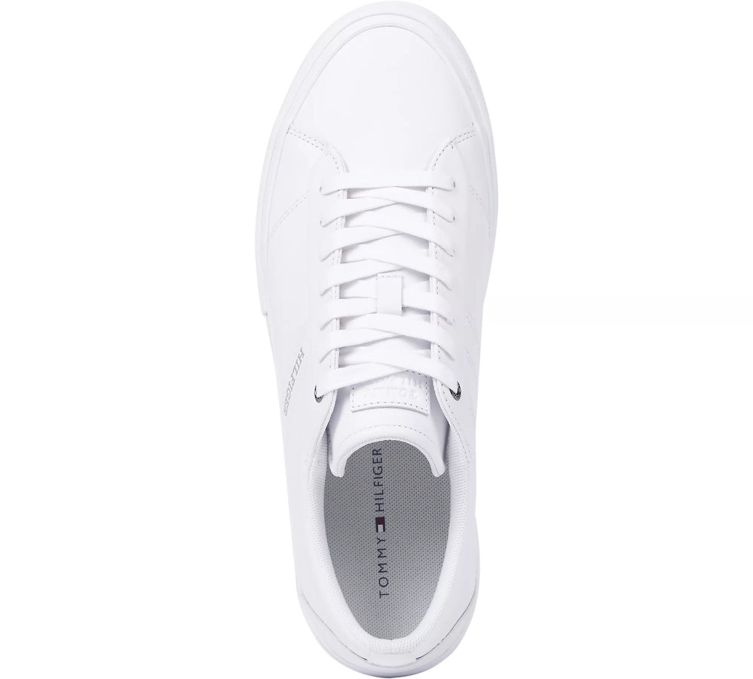 Image for TOMMY HILFIGER VULC STREET LOW  LEATHER TRAINER | Tommy Hilfiger FOOTWEAR | Morans Menswear