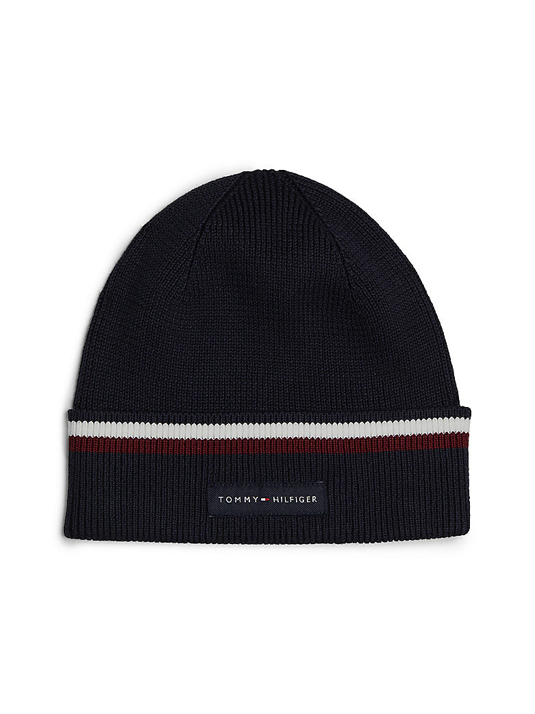 Image for TOMMY HILFIGER CORP STRIP BEANIE | Tommy Hilfiger Accessories | Morans Menswear