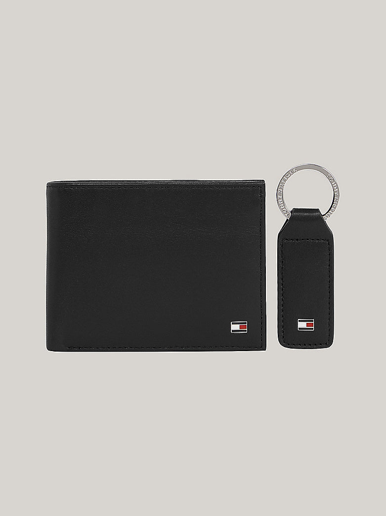 Image for TOMMY HILFIGER ETON CC &amp; COIN KEY AND RING AND WALLET GIFT BOX | Tommy Hilfiger Accessories | Morans Menswear