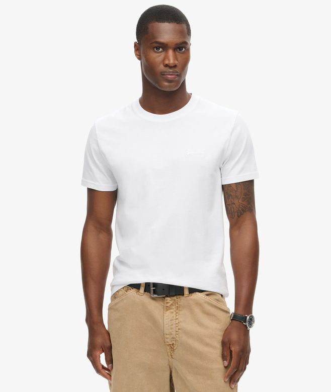 Image for SUPERDRY ORGANIC ESS LOGO TEE | Superdry | Morans Menswear